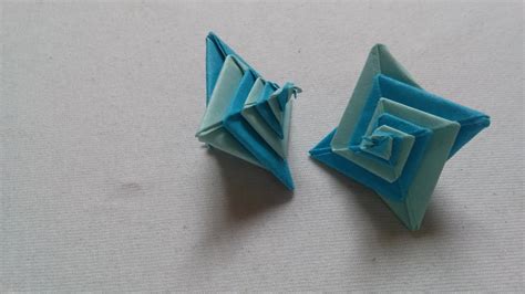 diy gấp ngôi sao xoắn ốc độc đáo origami youtube
