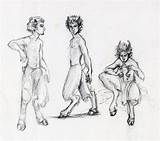 Faun Fauns Creature Poses Reference Satyrs Mythological Different Uploaded User Mythologie sketch template