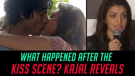 liplock controversy kajal agarwal reveals   accepted  kissing scene mp