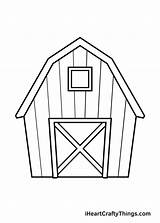 Drawing Barns Iheartcraftythings Ridges sketch template
