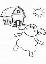 Timmy Time Sunny Coloring Barn Playing Drawing Pages Coloringsky Getdrawings sketch template