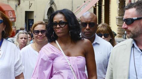 Michelle Obama Masters Chic Vacation Style In Italy Vogue