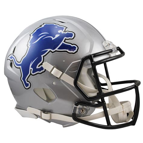 detroit lions speed authentic helmet