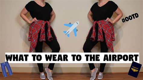 what to wear to the airport airport ootd jennryall youtube