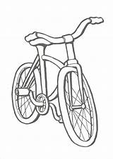 Bicicleta Meios Pintar Bicicletas Transportes Coloringcity Sponsored Utilizados sketch template