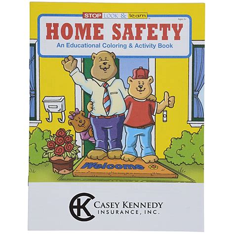 imprintcom home safety coloring book  hms
