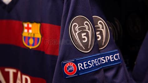 Fc Barcelona Kit To Feature New Badges As Five Time