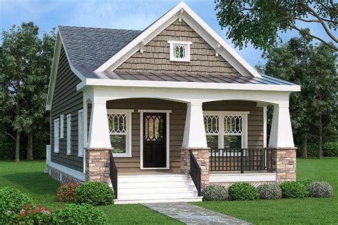 bed bungalow house plan  vaulted family room gb architectural designs house plans