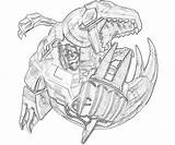 Grimlock Cybertron sketch template
