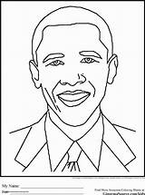 Coloring History Month Pages African Obama American Kids Color Drawing Drawings Printable Famous People Discord Michelle Preschool Book Print Draw sketch template