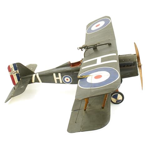Original British Wwi Royal Aircraft Se5 Large Scale Model Plane For 19