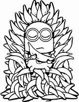 Minionki Kolorowanka Minions Minion Bananas Kolorowanki Wydruku Minionek Malowanki Druku Banany Malowanka Throne Gaddynippercrayons sketch template