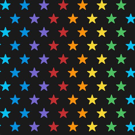 seamless colorful star pattern vector   vectors clipart