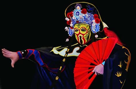 chinas sichuan opera moves la audience    face changing