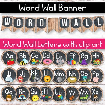 editable word wall letters word wall words chalkboard classroom labels