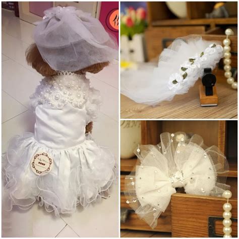 pet cat veil dog wedding veil  bride costumes tulle veil dog wedding hair accessory