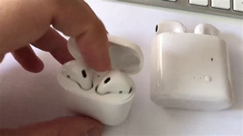 fake airpods  real airpods youtube