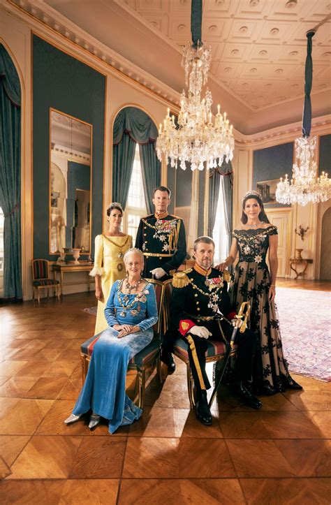 zien nieuwe portretfotos deens koningshuis als afsluiter jubileumjaar vorsten