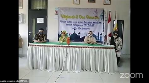 Pembukaan Pesantren Kilat Smp Negeri 104 Jakarta Youtube