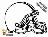 Coloring Browns Football Cleveland Pages Helmets Helmet Clipart Nfl Printable Logo Kids Cliparts York Player Book Giants Pro Clip College sketch template