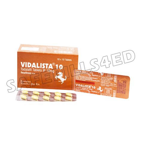 Vidalista 10 Mg Buy Tadalafil Tablets Online Best Price