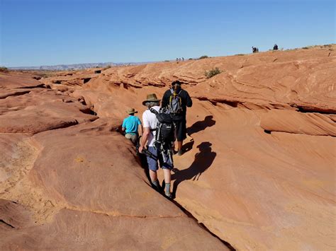 hiking lower antelope canyon page az ted s outdoor world