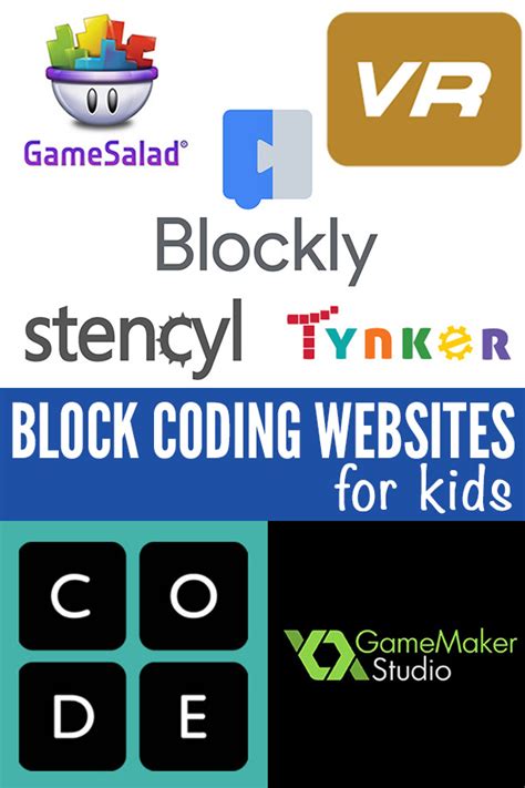 block coding websites  kids ages   years  home school