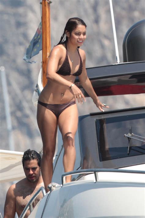 Vanessa Hudgens In A Bikini On A Boat In Ischia 20 Hi