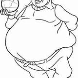 Coloring Fat Albert Pages Boy Stomach Holding Ball Ache Feeling Search Again Bar Case Looking Don Print Use Find sketch template