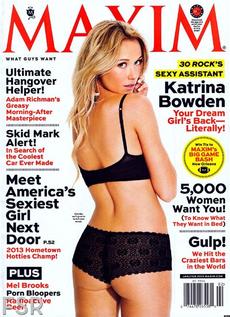 katrina bowden s hot maxim cover 30 rock actress strips down to