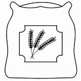 Flour Clipart Cliparts Sifter Library Clipground sketch template
