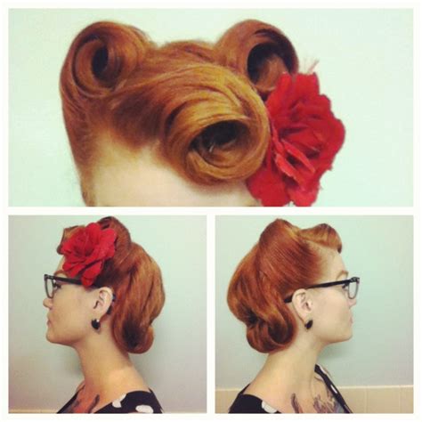 art a la mode how to do vintage victory rolls