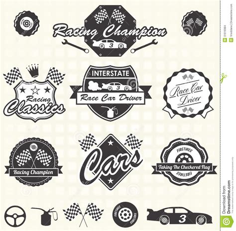 19 automotive vector vintage label images vintage race car vector vintage auto repair signs