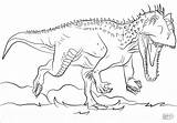 Jurassic Rex sketch template