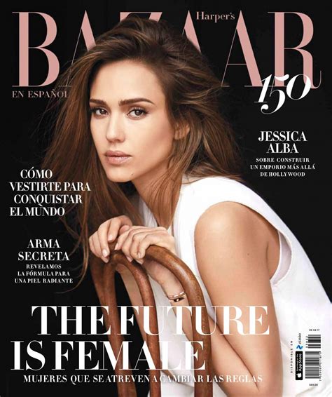 Jessica Alba In Harper’s Bazaar Magaziine Mexico March 2017 Hawtcelebs