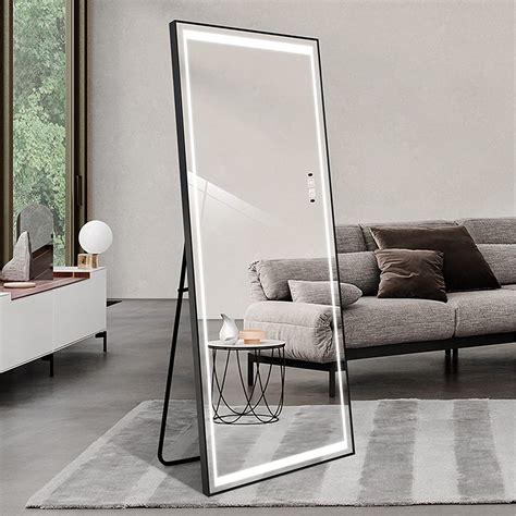 buy laiya  led mirror wall full length mirror  lights stand