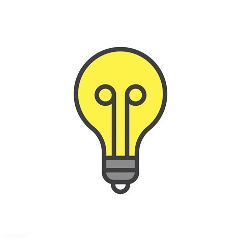 light bulb vector free image by light bulb vector