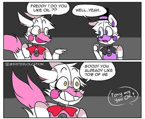 Funtime Foxy Is👌but Not As Much As Little Bit Fnaf Comics Fnaf Funny