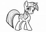 Mlp Usable Twillight sketch template