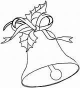 Bell Coloring Bells Christmas Jingle Pages Printable Kids Color Drawing Drawings Taco Templates Getdrawings Getcolorings Popular Print Coloringhome sketch template