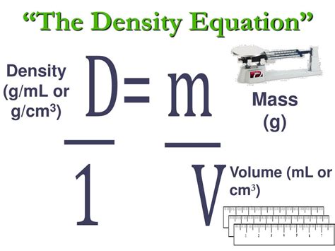 density equation powerpoint    id
