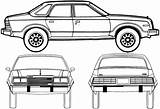 Amc Eagle 1980 Blueprints Blueprint Sedan Door Car Related Posts 1987 Modeling sketch template
