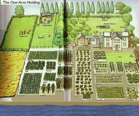 acre spread   people homestead layout pinterest acre farm layout  homesteads
