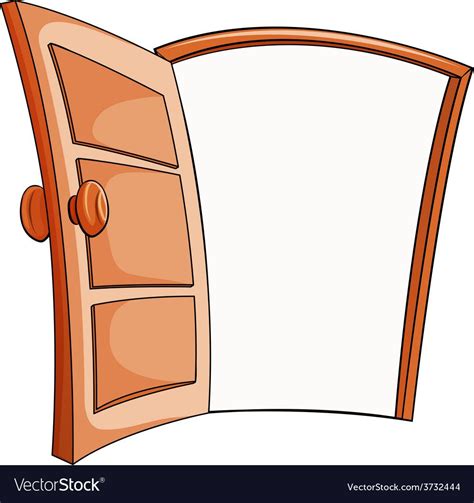 open door royalty  vector image vectorstock clip art clip