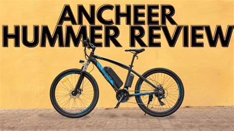 ancheer hummer electric bike ancheer ae hummer review youtube