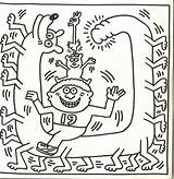 Haring Keith Basquiat Keithharing sketch template