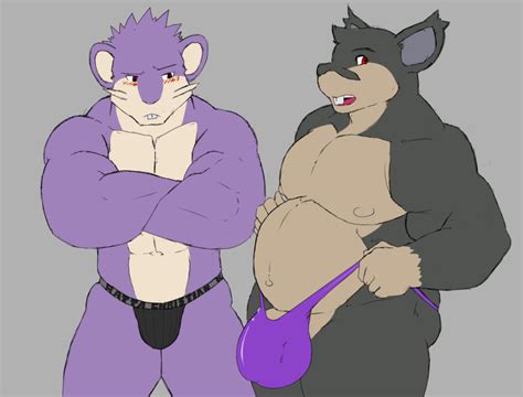 rule 34 2016 abs alolan rattata anthro barely visible