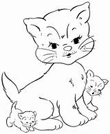 Cat Face Coloring Pages Getcolorings Color sketch template