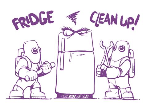 randy van der vlag     clean   fridge  work