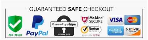 secure checkout png guaranteed safe checkout badge transparent png